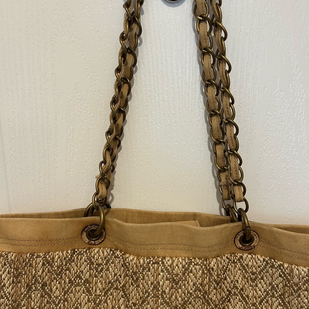 Jessica Simpson Tan and Brown Tote Bag - Picture 2 of 6